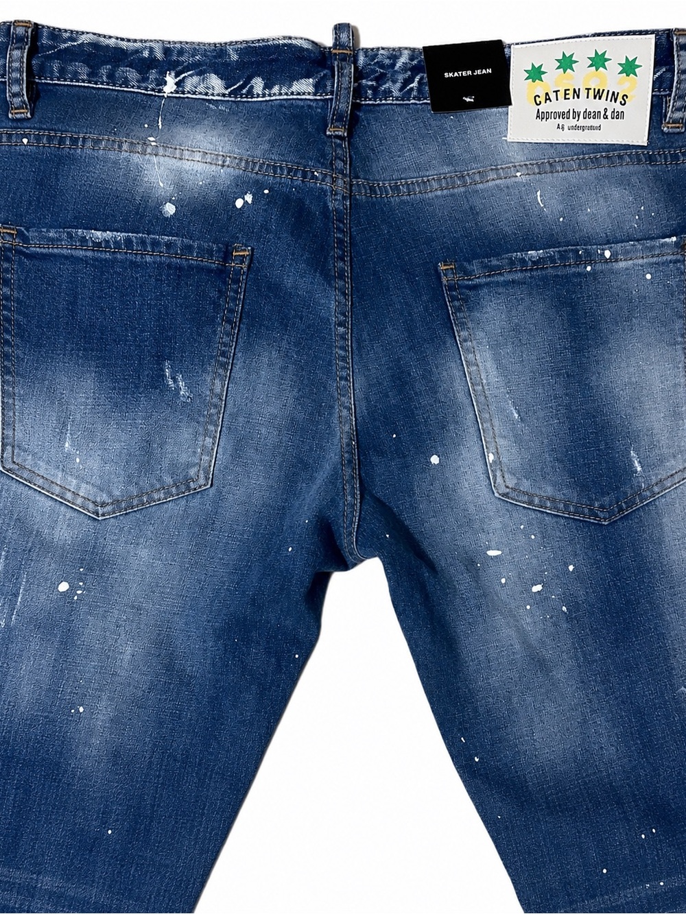 DSQUARED2 Women's Distressed Blue Skinny Jeans NWT - Picture 6 of 7